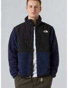 The North Face Jacheta cu logo Retro Denali - Negru/Bleumarin