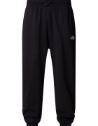 The North Face Pantaloni de trening relaxed fit din amestec de bumbac Essential - Negru/Alb optic