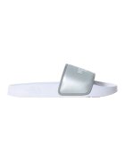 The North Face Papuci cu imprimeu logo Base Camp - Alb/Argintiu