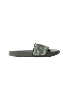 The North Face Papuci cu imprimeu logo Base Camp - Verde