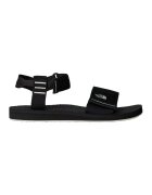 The North Face Sandale cu talpa plata si velcro - Alb/Negru