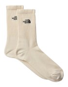 The North Face Set de sosete lungi elastice Everyday - 2 perechi - Crem