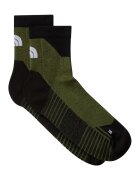 The North Face Sosete scurte din amestec de lana pentru drumetii - Negru/Verde masliniu