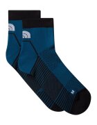 The North Face Sosete scurte pentru alergare trail - Negru/Albastru inchis