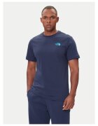 The North Face Tricou barbati bleumarin - bumbac