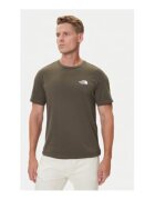 The North Face Tricou barbati - maro - 60% bumbac - 40% poliester