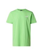 The North Face Tricou barbati NF0A87NG6II1 - Bumbac/Poliester - Verde - Verde
