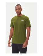 The North Face Tricou Barbati - Verde - 100% bumbac