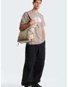 The North Face Tricou cu decolteu la baza gatului si imprimeu logo Evolution - Maro taupe deschis