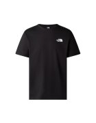 The North Face Tricou cu decolteu la baza gatului si imprimeu logo pe partea din spate - Rosu/Negru