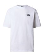 The North Face Tricou cu decolteu rotund - Alb/Negru