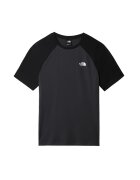 The North Face Tricou cu maneci raglan pentru drumetii - Negru/Gri antracit