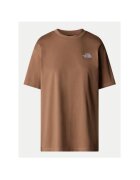 The North Face Tricou dama NF0A87NQ6IH1 - Bumbac - Maro - Maro