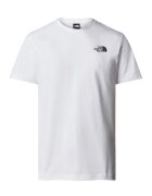 The North Face Tricou de bumbac cu imprimeu logo pe spate - Alb
