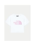 The North Face Tricou fete - 304917028 - Bumbac/Poliester - 134 CM - Alb