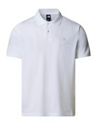 The North Face Tricou polo cu logo brodat - Alb