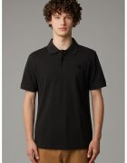 The North Face Tricou polo cu logo brodat - Negru