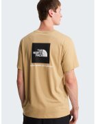 The North Face Tricou regular fit cu imprimeu logo pe piept Evolution Box - Maro camel