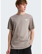 The North Face Tricou regular fit cu imprimeu logo pe piept Evolution Box - Maro taupe