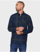 Threadbare Camasa in carouri cu guler fixat cu nasturi Franco 2601 - Verde/Portocaliu/Bleumarin