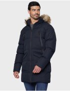 Threadbare Geaca midi cu gluga Renfield 8035 - Bleumarin