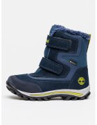 Timberland Cizme cu barete cu inchidere velcro Chillberg - Verde lime/Bleumarin