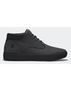 Timberland Ghete barbati Seneca Bay Mid - piele naturala - negru - talpa cauciuc