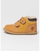 Timberland Ghete cu velcro Pokey - Maro camel