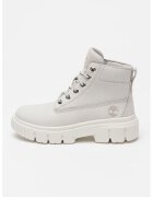 Timberland Ghete de piele nabuc - Gri deschis