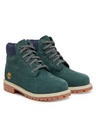 Timberland Ghete sport baieti - piele naturala - verde/albastru
