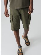 Timberland Pantaloni din amestec de bumbac cu buzunare - Verde inchis