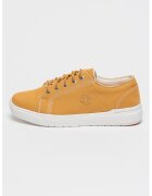 Timberland Pantofi sport din panza cu detalii logo Seneca Bay - Maro deschis