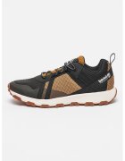 Timberland Pantofi sport impermeabili cu insertii de plasa Winsor Trail - Negru/Maro deschis