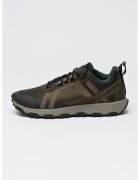 Timberland Pantofi sport impermeabili cu insertii de plasa Winsor Trail - Negru stins/Kaki inchis