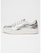 Timberland Pantofi sport low-cut de piele Emerson Street - Argintiu