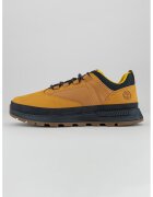 Timberland Pantofi sport low cut din piele Euro Trekker - Galben inchis