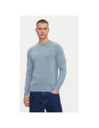 Timberland Pulover barbati TB0A2BMM7581 - Bumbac organic - Albastru - Albastru
