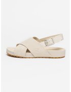 Timberland Sandale de piele intoarsa si piele Malibu Waves - Crem