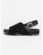 Timberland Sandale de piele si piele intoarsa Malibu Waves - Negru