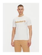 Timberland Tricou barbati TB0A5UPQCM91 - Bumbac - Ecru - Ecru