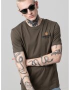 Timberland Tricou de bumbac cu imprimeu logo - Negru/Kaki inchis