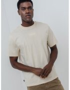Timberland Tricou de bumbac cu logo brodat - Bej deschis