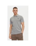 Timberland Tricou polo barbati TB0A6VDP0521 - Bumbac organic - Gri - Gri