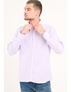 Timeout Camasa barbat cu maneca lunga ( Material: Bumbac - LIGHT PURPLE - Mov