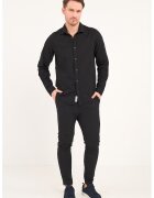 Timeout Pantaloni chino cu snur - Negru