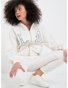 Timeout Pantaloni de trening conici cu snur - Alb murdar