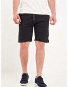Timeout Pantaloni scurti din amestec de bumbac cu talie ajustabila - Negru