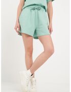 Timeout Pantaloni scurti relaxed fit cu buzunare oblice - Verde menta