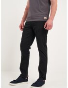 Timeout Pantaloni uni cu talie medie - Negru