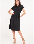 Timeout Rochie mini cu croiala in A - Negru